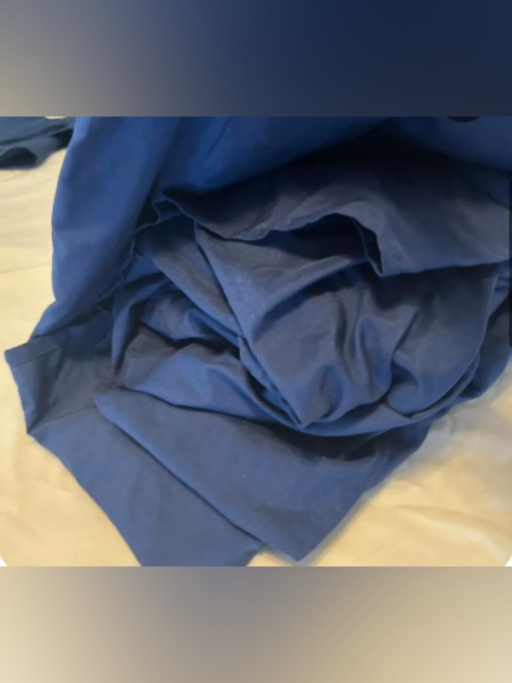 NEW dark Blue Duvet cover and two pillow covers